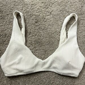 White Aerie Bikini Top